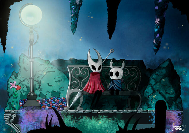 HOLLOW KNIGHT: HORNET &amp; THE KNIGHT
