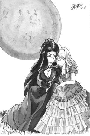 CARMILLA &amp; LAURA INKTOBER 2021